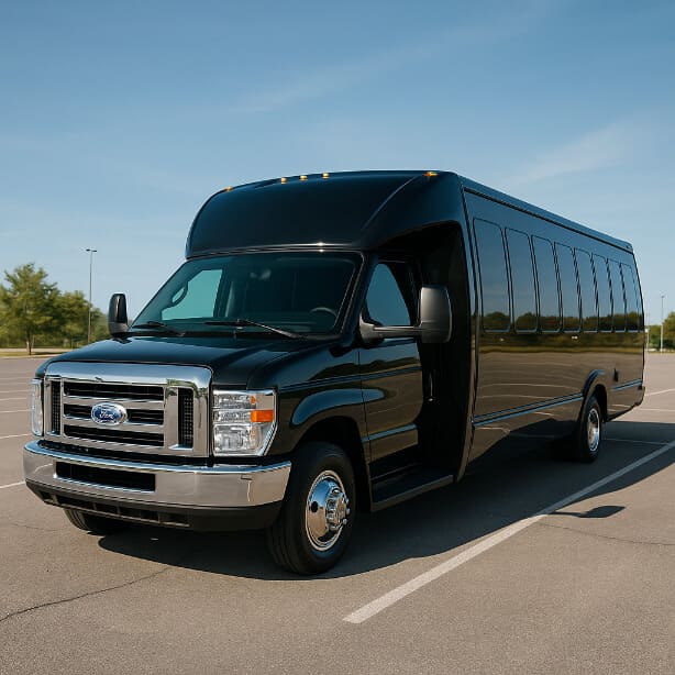 Santa Barbara Coach Bus Service 18 Passenger Minibus
