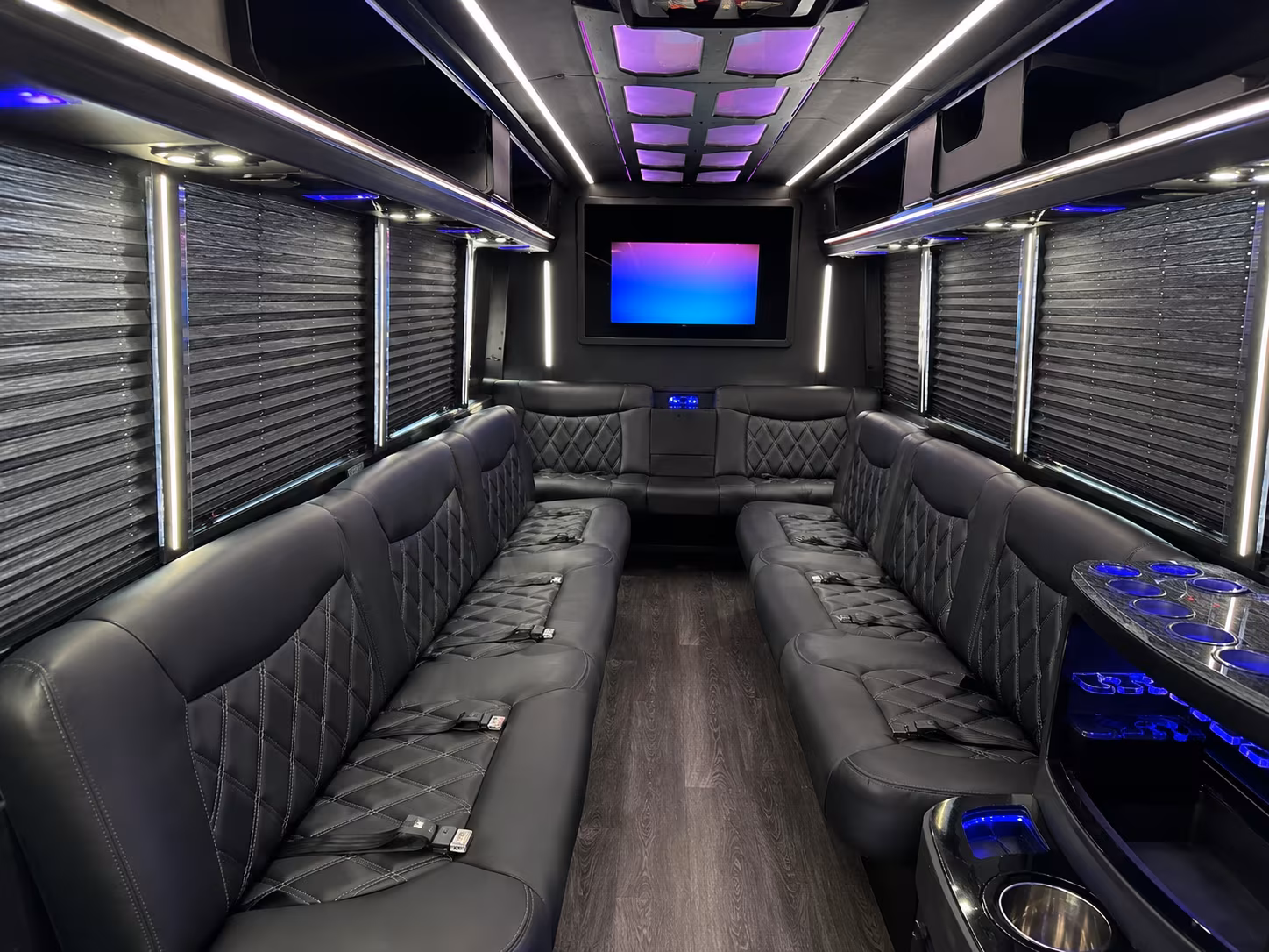 across santa barbara california party bus rental