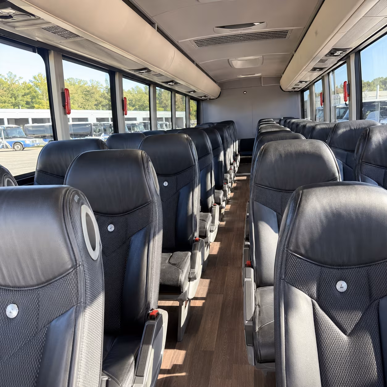 charter bus rentals for training rotations and personnel transfers across the central coast