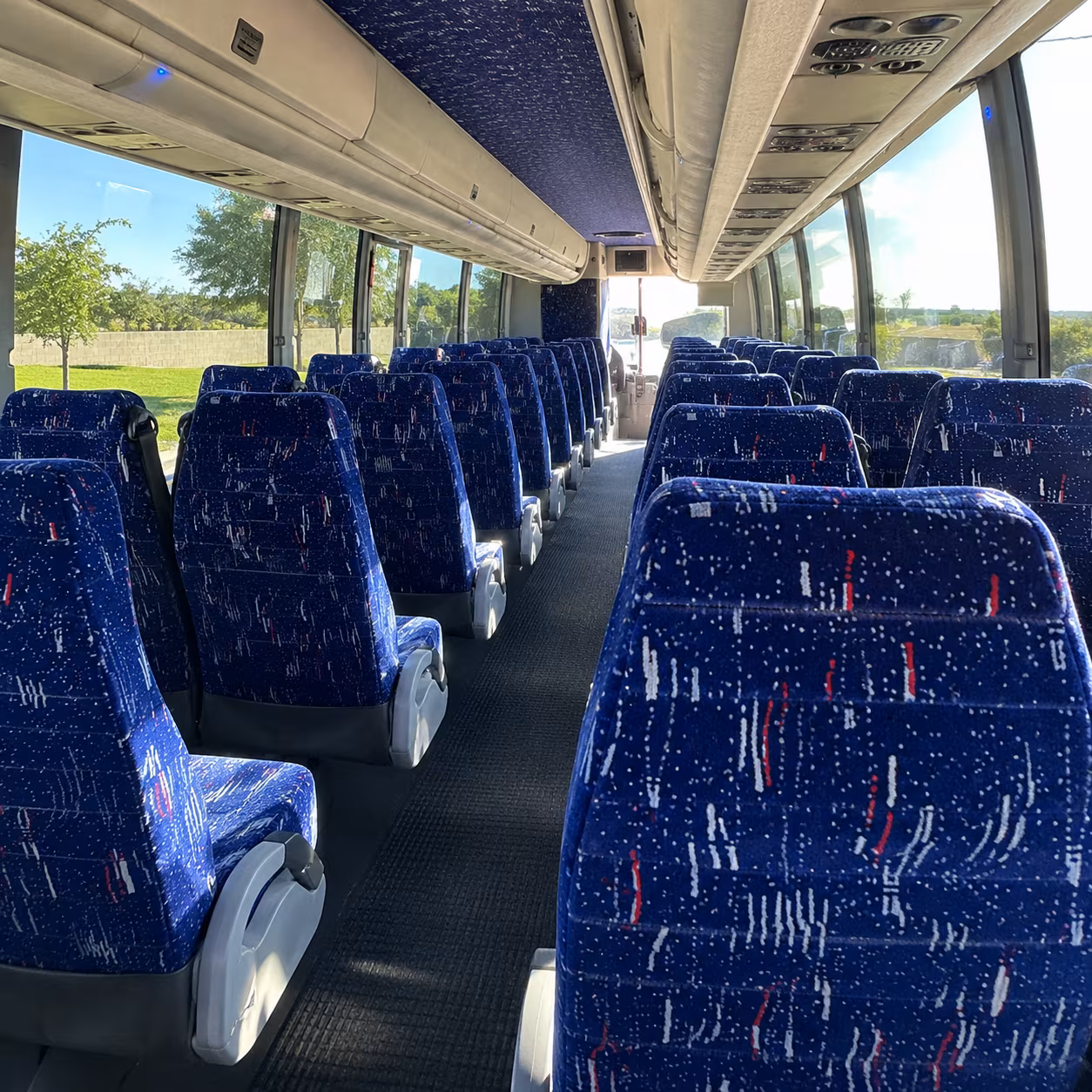 los angeles charter bus rentals long distance trips from santa barbara