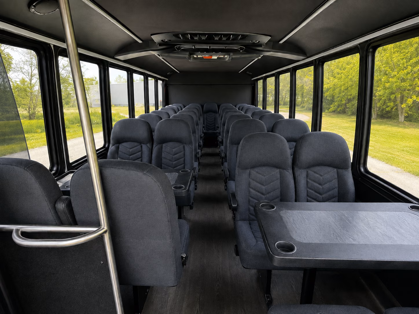 santa barbara 20 passenger minibus interior