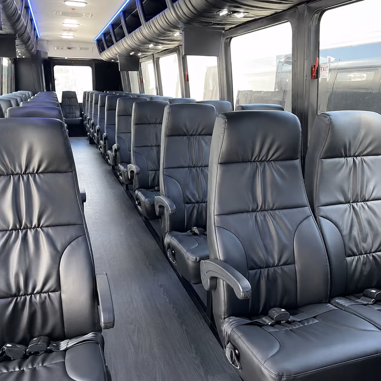 santa barbara 30 passenger minibus interior