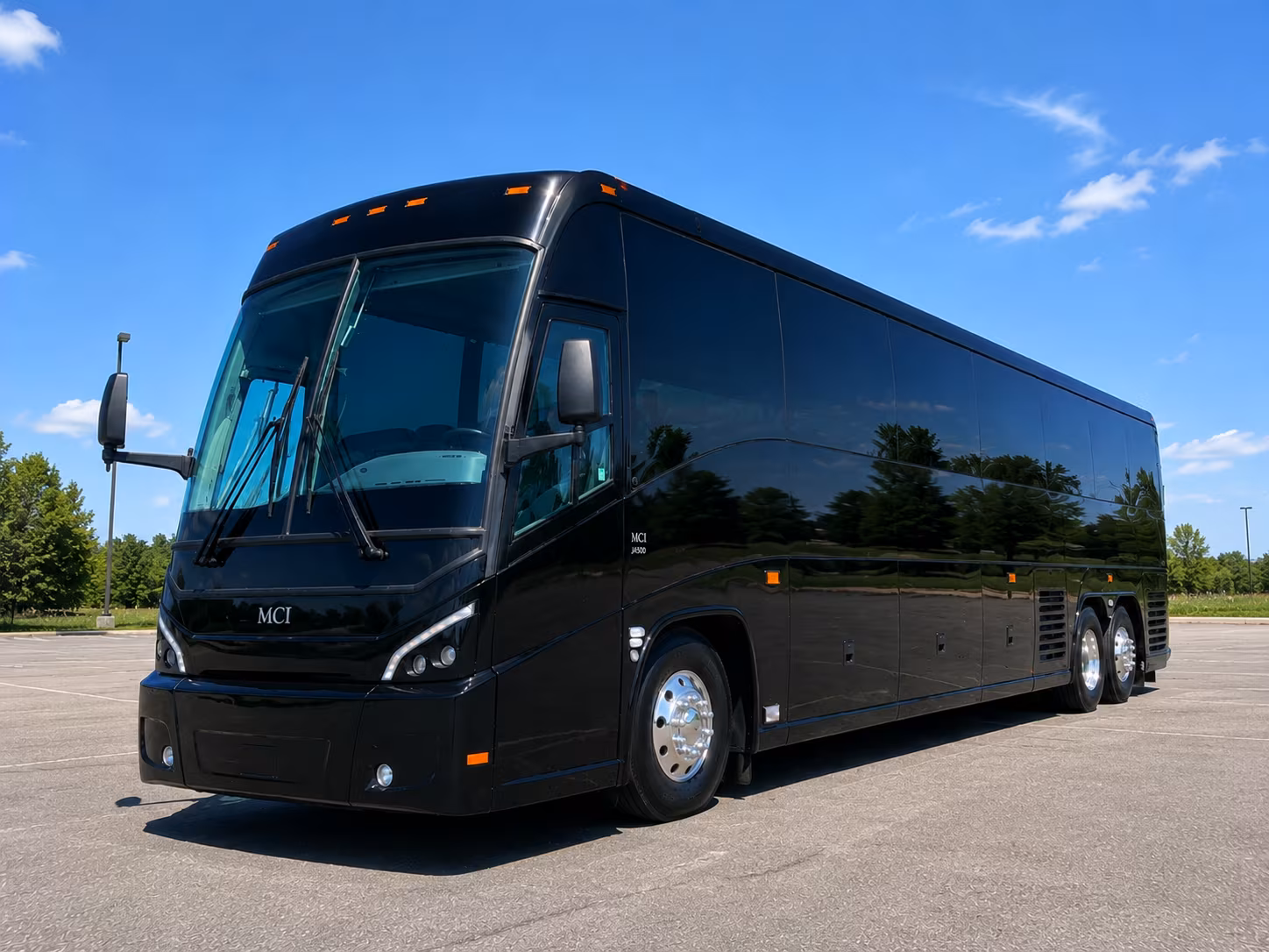 santa barbara 56 passenger charter bus