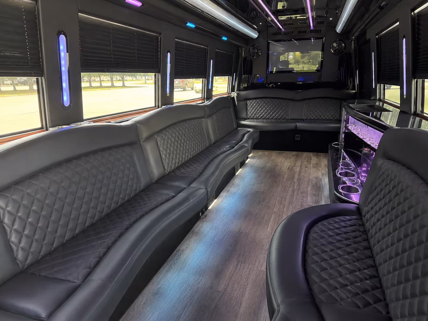 santa barbara quincea n era sweet 16 party bus rental