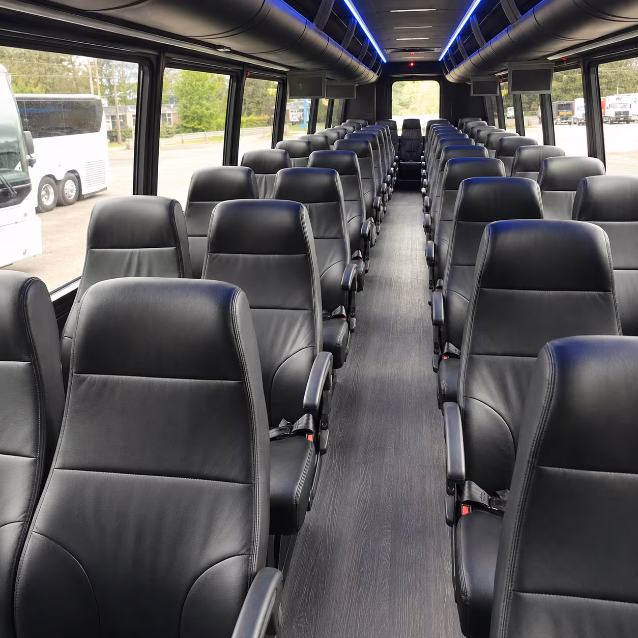 wedding guest shuttle buses between santa barbara hotels and venues